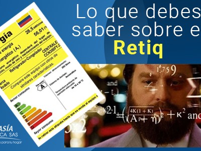 RETIQ: Qué es, por qué es necesario, cómo interpretarlo y por qué es obligatorio que algunos electrodomésticos la tengan